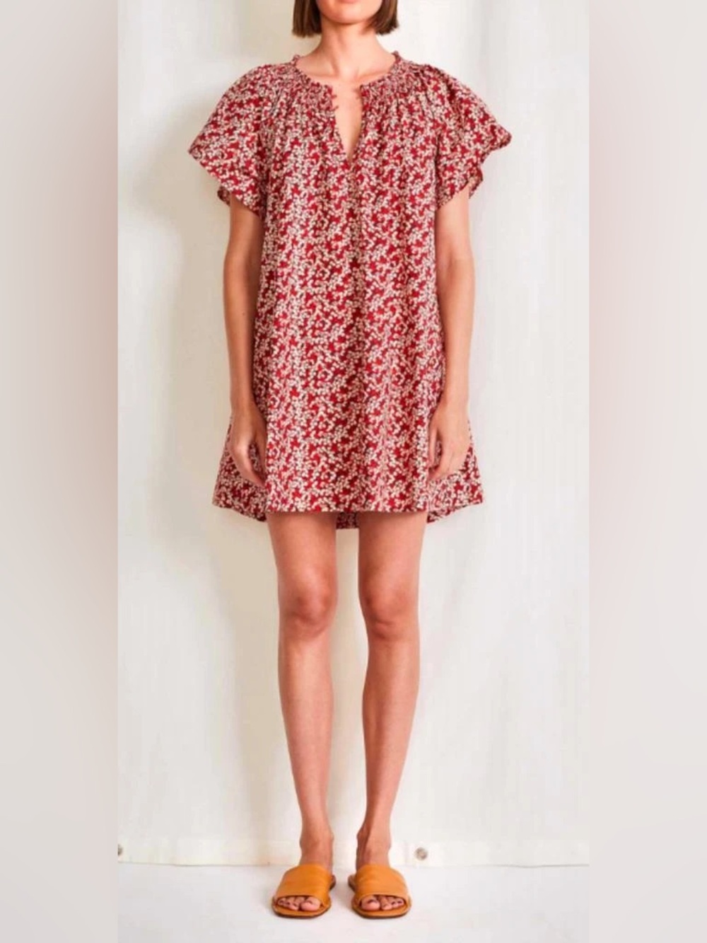 Apiece Apart Cotton Deia mini-dress - size S